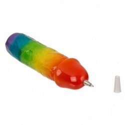 Boligrafo de Pene Arco Iris 12.5cm