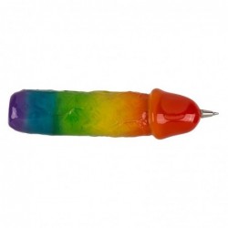 Boligrafo de Pene Arco Iris 12.5cm
