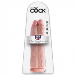 Pene Doble Two Cocks One Hole Natural 11