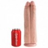 Pene Doble Two Cocks One Hole Natural 11