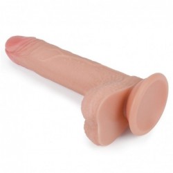 Dildo Nature 7 Silicona Líquida Natural