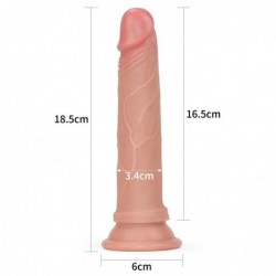 Dildo Nature 7 Silicona Líquida Natural