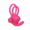 Anillo Vibrador Doble Power Clit Duo Rosa