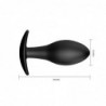 Plug Anal Ancla Negro