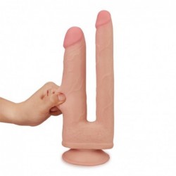 Dildo Doble Skinlike 7 Natural