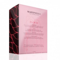 Martinella Estimulador de Clítoris  y Vibrador de Punto Hot Red