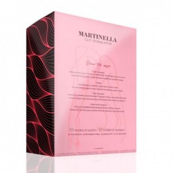 Martinella Estimulador de Clítoris  y Vibrador de Punto Hot Red