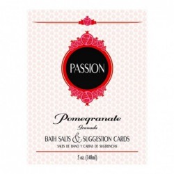 Sales de Baño y Cartas Impermeables Passion Bath Set (EN ES)