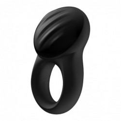 Signet Ring Anillo Vibrador con APP Silicona USB