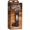 Dildo Realista Dual Density 6 Chocolate