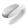Double Fun Vibrador para Parejas con APP y Control Remoto Blanco