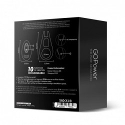 Keylo Anillo para el Pene con Control Remoto y Luces Led USB Silicona