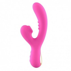 No. Twenty Vibrador Punto G con Succión USB Silicona