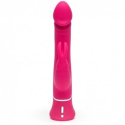 Vibrador Realistic Dual Density Rabbit Rosa
