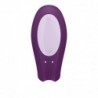 Vibrador para Parejas con APP Double Joy Violeta