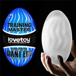 Masturbador Masculino Giant Egg Spirals Edition Negro