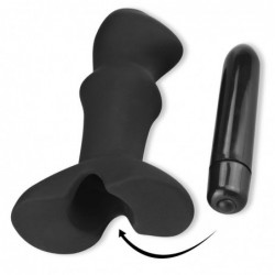 Plug Anal Prostate con Vibración Stud Negro