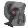 Plug Anal Prostate con Vibración Stud Negro