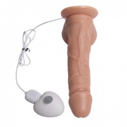 Vibrador Realista USB Super Man Mediano 13.5 cm