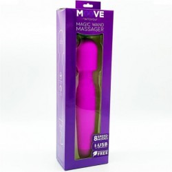 Magic Wand Masajeador Silicona Purpura