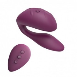 Novak Vibrador para Parejas Control Remoto USB Púrpura