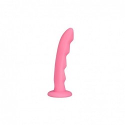 Ripples Dildo para Arnes Rosa