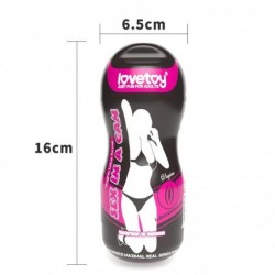 Masturbador Masculino Sex in a Can Vagina Natural