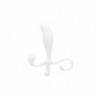 Estimulador Prostatico 12.5 x 2.5 cm Blanco