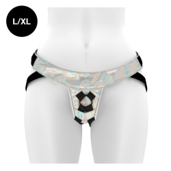 MYTHOLOGY FANTASY HARNESS - ARNÉS IRIDISCENTE L-XL