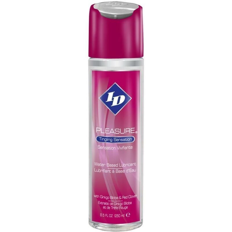 ID PLEASURE - LUBRICANTE BASE AGUA TINGING SENSATION 250 ML ID PLEASURE - LUBRICANTE BASE AGUA TINGING SENSATION 250 ML