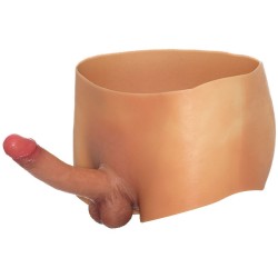 HIDDEN DESIRE - ALTER EGO BÓXER CON PENE 18 CM NATURAL TALLA S-M
