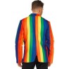 LEG AVENUE - TRAJE BLAZER CORBATA ARCOÍRIS M