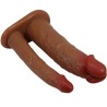 PRETTY LOVE - KEAVEN HARNESS BRIEFS UNIVERSAL and COMFORTABLE DOBLE DILDO