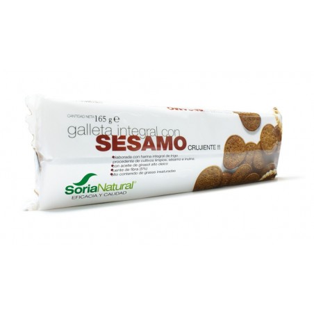 GALLETA INTEGRAL CON SESAMO 165 GR