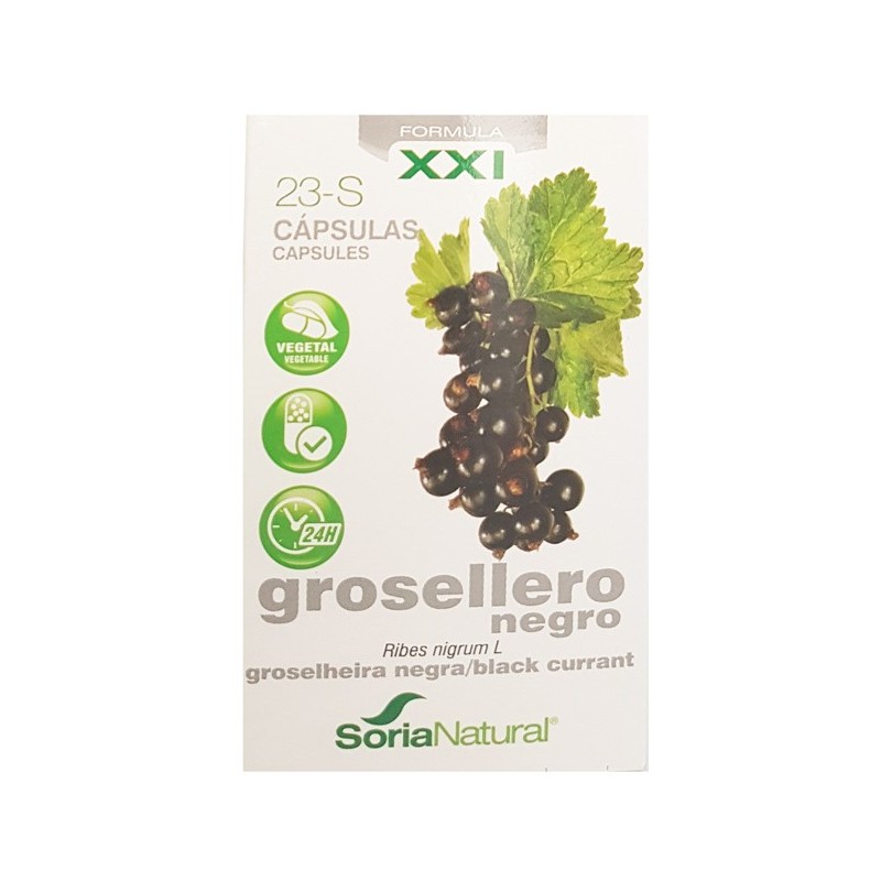 23-S GROSELLERO NEGRO 30 CAPSULAS