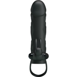 PRETTY LOVE - FUNDA SILICONA CON VIBRACIÓN 14 CM 2.0