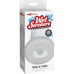 FETISH FANTASY EXTREME - MASTURBADOR MASCULINO SILICONA SLIDE and GLIDE TRANSPARENTE