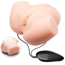 CRAZY BULL - VAGINA Y ANO REALÍSTICOS DOBLE VIBRACIÓN