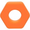 CALEXOTICS - ALPHA ANILLO PROLONG SEXGONO NARANJA
