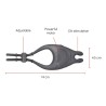 ONINDER - PAMPA ANILLO VIBRADOR AJUSTABLE Y MULTIPOSICION - APP GRATUITA