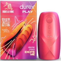 DUREX - TOY MASTURBADOR VIBRADOR RIDE and VIBE