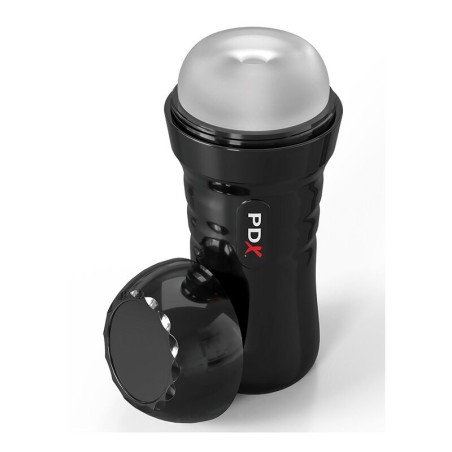 PDX EXTREME - SLIDE and GLIDE MASTURBADOR AUTOLUBRICANTE TRANSPARENTE