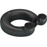 PRETTY LOVE - DAHLIA ANILLO VIBRADOR ESTIMULADOR DE CLÍTOIS 12 VIBRACIONES NEGRO