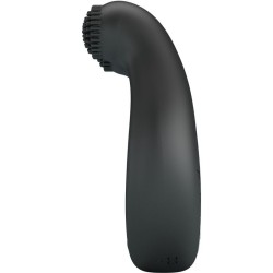 PRETTY LOVE - DAHLIA ANILLO VIBRADOR ESTIMULADOR DE CLÍTOIS 12 VIBRACIONES NEGRO