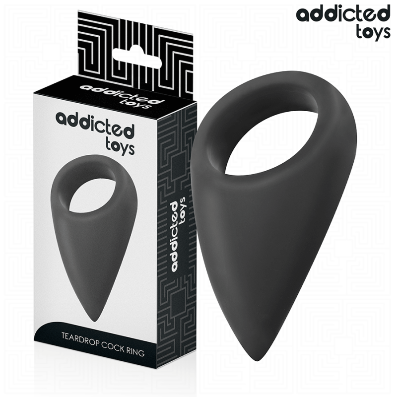 ADDICTED TOYS - ANILLO CON FORMA DE LÁGRIMA PARA EL PENE