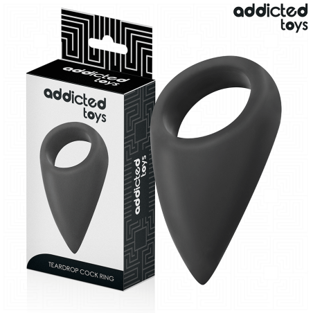 ADDICTED TOYS - ANILLO CON FORMA DE LÁGRIMA PARA EL PENE