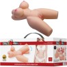 CRAZY BULL - LILY TORSO FEMENINO REALISTA VAGINA Y ANAL 4 KG