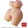 CRAZY BULL - GRACE TORSO FEMENINO REALISTA VAGINA Y ANAL 7.5 KG