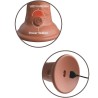 KING COCK - ÉLITE DILDO REALÍSTICO VIBRADOR and SILICONA 15.2 CM CARAMELO