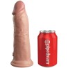 KING COCK - ÉLITE DILDO REALÍSTICO VIBRADOR and SILICONA 20.3 CM